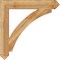 Ekena Millwork Thorton Arts & Crafts Rough Sawn Bracket, Western Red Cedar, 6"W x 42"D x 42"H BKT06X42X42THR03RWR - alternate 2